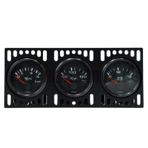 Instrumentenhalter Zusatzanzeigen Audi S2 RS2 80 90 Halter VDO CNC druckschmiede schwarz