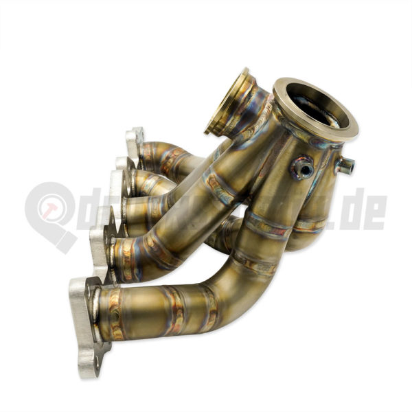 Rohrkrümmer Edelstahl manifold exhaust turbo dk turbo krümmer 2.2T ABY AAN ADU 5 Zylinder