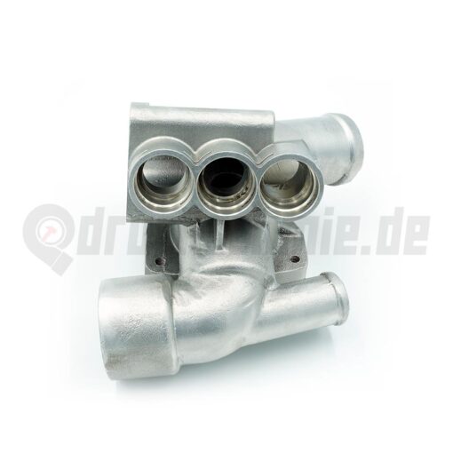VR6 12V Aluminium Kühlmittelflansche Thermostatgehäuse – Bild 4