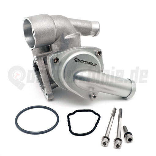 VR6 12V Aluminium Kühlmittelflansche Thermostatgehäuse