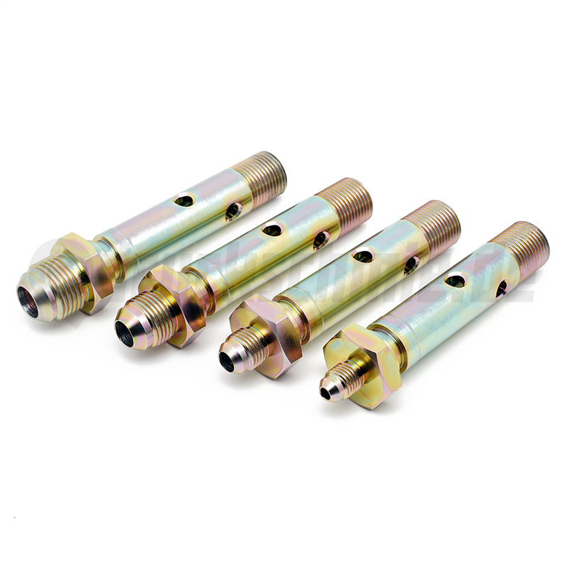 Hohlschraube Ölfilterkonsole / Ölfilterflansch mit Dash Anschluss Audi 5 Zylinder