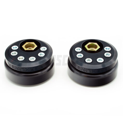 Verkline CNC Rennsport Unibal Domlager Audi B2/B3/B4 mit Sturz- und Nachlaufverstellung