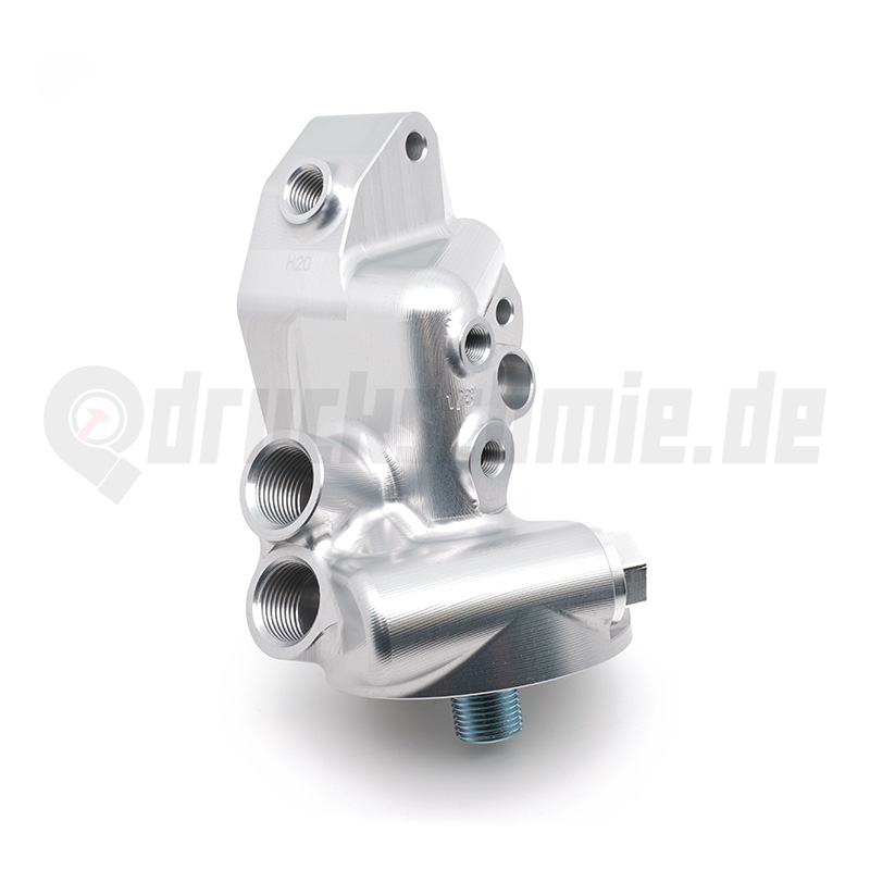 CNC billet 2.5TFSI 07K DAZA/DNWA Ölfilterkonsole für externen Ölkühler – Bild 2