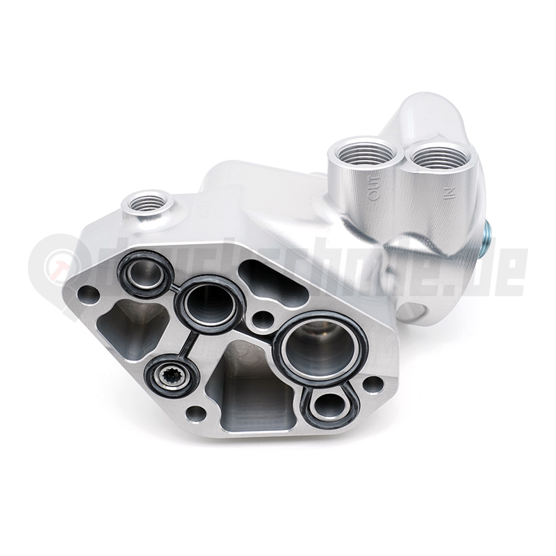 CNC billet 2.5TFSI 07K DAZA/DNWA Ölfilterkonsole für externen Ölkühler – Bild 4